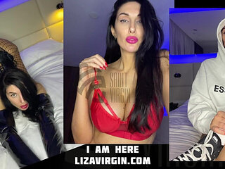 Liza Virgin Ydmyger Med Sine Nye Sko