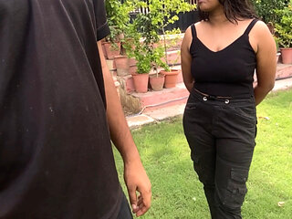 Indian slut enjoying sex with customer with filthy Hindi audio