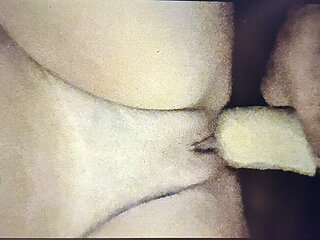 Giant Cock! Little Pussy Squirts!