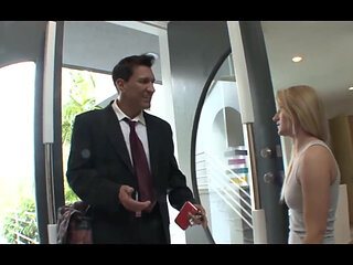 A Hot Blonde Banged From Behind