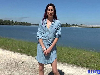Carlie, the naughty French babe, craves anal action first