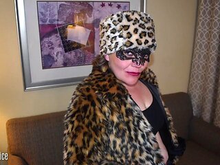 Granny Gladys Sucks Black Cock