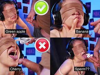 Very CRAZY Trick! My best Friend Tricked me when I Guessed the fruit. xSanyAny GAME OF TASTE 2024.06.23