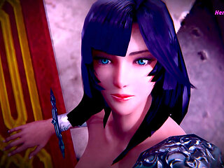 The Blue Clones Had No Weakness - Until Meia Found His Cock