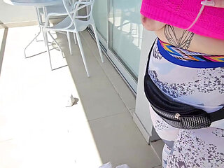 BBW Argentina Has Sex Without a Condom with a Colombian in Buenos Aires