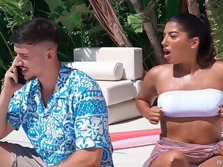 Pool Prankster Drowns In Ass Jasmine Sherni / Brazzers/ Enter XVPROMO on official site for discount