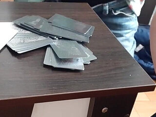 A Card Game Turned Into a Hot Lesbian Threesome