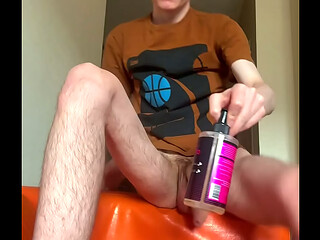 Wrapping Both Hands Around My Huge Cock To Jerk Off