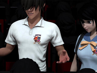 Hentai Sex College Episode 1 - Uncensored Hentai Creampie! Everyone Was Watching!