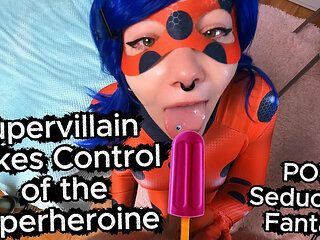 Supervillain Takes Control of the Superheroine - POV Seduction Fantasy