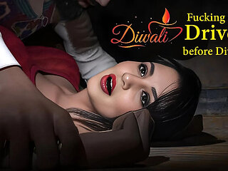Savita Bhabhi Hot Outdoor Sex with Truck Driver Before Diwali - Desi Indian Big Tits Fucking