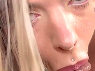 Inked Busty Beauty Chantal Danielle Takes BBC