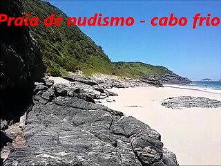 EU NA PRAIA DE NUDISMO EM CABO FRIO