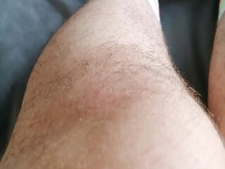 All Natural Leg Tease Hairy and Sensual