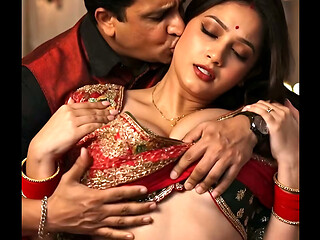 Hot desi bengali BHABHI boobs press romance