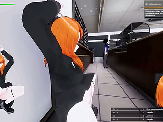 exhibitionism generates her pleasure in public places. 3D Hentai Game