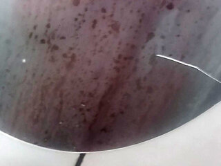 Hot masturbation in the bathroom