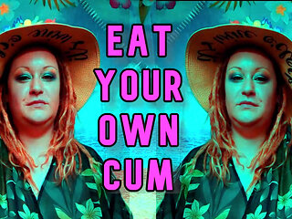 Mesmerized to eat your own cum for sissies Camp Sissy Boi version