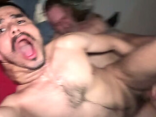 Big dick daddy fucks me slutty hairy hole. PART 4