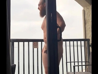 Nude Balcony Timelapse in San Diego