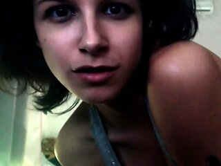 Controlando sua punheta com minha bunda em denim - JOI em