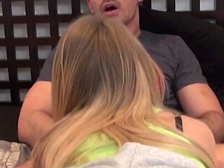 Sexy blonde Carmel Anderson banged in her pussy from Ricky Stone