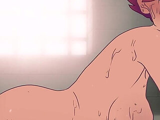 A Prisoner in Prison Became a Girl.he's in Shock Hentai Anime 2D (cartoon Porn )