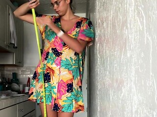 Amateur Facial For Teen Brunette