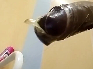 Deep Anal Penetration with a Large Vibrator