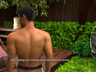 Shut up and Dance - Footjob on the Patio, Stepsis Gets Horny (ep. 11-1)