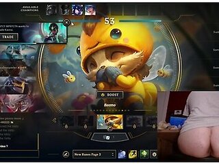 Deutsche Amateure In Playing League Of Legends With Clit Sucking Toy League Of Legends #19 Luna