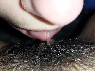 I Eat Her Very Hairy Pussy and Quickly Bring Her to Orgasm