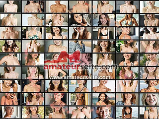 Amateur Compilation with Natural Tits: Homemade Titty Fucking with Elis & Sina