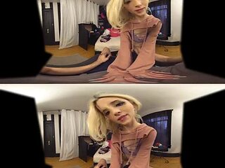 Vrporn dorm room debauchery: Teen, Blowjob  Blonde Porn