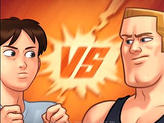 Big tits, light-haired, culo grande