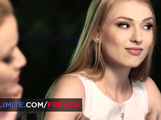 Blonde Office Orgy: Double Penetration Foursome with Charlie Dean & Cherry Kiss