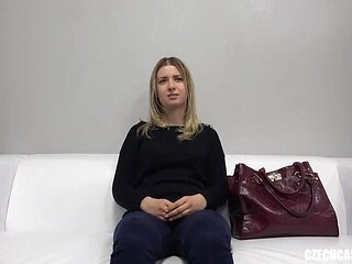 Blonde Goddess Lenka: A Casting Couch Delight