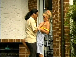 German MILF Amateur Outdoor Foursome Fuck Fest with Horny Sluts