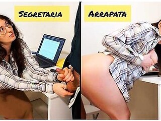 Workplace Sex: Scheming Secretary Want Be Fucked By The Boss (en Subtitles)