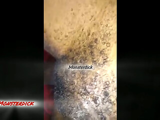 A big black cock making a sexy African girl moan passionately