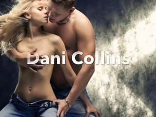 Crossdresser Dani Collins mounts silicone dildo