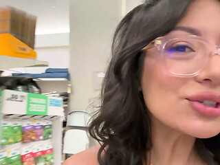 Ran into Johnny Sins shopping - PUBLIC SEX - Cami Strella