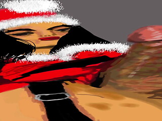 Draw Well Endowed Mom in Gimp for Blow Job