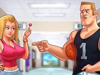 3D anime hentai action featuring monster dicks and wild cartoon sex