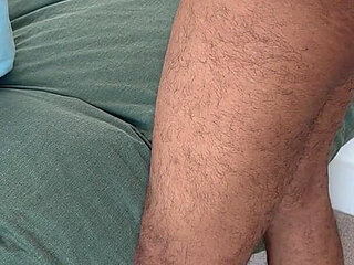 White Slut Uses Her Stinky Soft Soles to Milk Black Guy Hard
