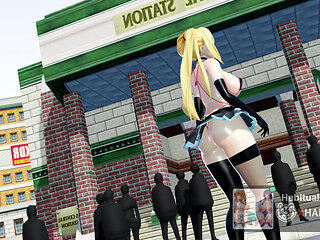 Mirai Akari mmd r18 3d hentai sex Gokuraku