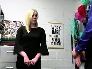 Pilfer4K - Thief Teen Lets Security Officer Have His Way with Her Banging Body