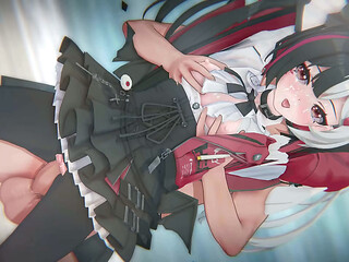 [NTE] Lacrimosa'_s &quot_GOTH DOLL STUFFED&quot_: Bound Chaos Agent &amp_ POV Sandwich DP (4K/60FPS)