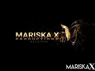 MARISKAX Mariska gets fucked by black cock outside