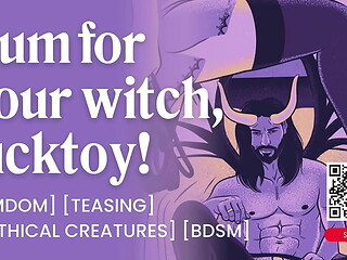 ASMR Audio Porn: Femdom Witch Dominates Her Incubus &ndash_ BDSM &amp_ Oral Sex &ndash_ Erotic Dark Fantasy Audio Story